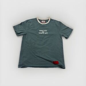 Mens "everyday Is Earth Day" T Shirt CHNGE Side LARGE